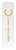 Participant Place Ribbon White