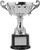Metal cup and base Gold 220mm