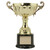 Metal Cup Gold and Black Base 260mm