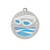 Spark Series Swimming Medal Shiny Silver