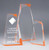 Reflections Series Acrylic Award Orange