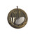 Aussie Rules Medal Antique Gold with Two Tone