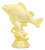 Perch Fish Figure on base Trophy 110mm