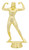 Female Bodybuilding Figure on base Trophy