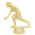 Female Lawn Bowls Figure on base Trophy