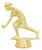 Female Lawn Bowls Figure on base Trophy
