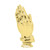 Praying Hands Religious Figure on base Trophy Left
