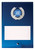 5mm Blue Glass Pin Plaque with holder