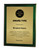 Timber Plaque Gloss Green Printed