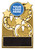 Mini Star Plaque Trophy Small 90mm