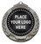 Banner Wreath Medal Silver 70mm