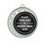 Hollow Star Insert Medal Large Silver