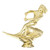 Female Water Ski Figure on Base Trophy