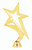 Shooting Star Gold Figure Trophy