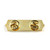 Gold Presidents Collar Bar - Back with Pin Fittings