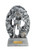 Crash Through Series Female Aussie Rules Trophy 270mm 1010-3FE