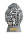 Crash Through Series Male Rugby Trophy 230mm