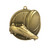 Tempo Series Rugby Medal Antique Gold