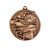 Tempo Series Swimming Medal Antique Bronze