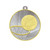 Lumina Basketball Medal Shiny Silver/Gold