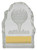 Crystal Iceberg Golf Trophy 110mm