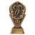 Cosmos Series Female Football Trophy 175mm