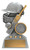 Talisman Series Cricket Trophy 125mm