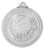Bright Medal Basketball Silver