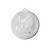 Bright Medal Rugby Silver