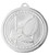 Bright Medal Rugby Silver