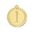 Stippled Medal 1st Place Gold