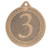 Stippled Medal 3rd Place Bronze