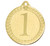 Stippled Medal 1st Place Gold