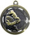 Strata Medal Rugby Antique Gold