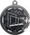 Strata Medal Gymnastics Antique Silver