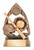 Jewel Series Baseball Trophy 140mm