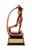 Abstract Golfer Trophy 210mm