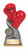 Boxing Gloves Trophy 175mm