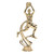 Basketball Shooting Layup/dunk Female Figure on base Trophy