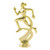 Athletics Sprint Female Figure on base Trophy