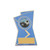 Blue Flash Holder Football Trophy 130mm
