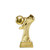 Golden Glow Football Trophy 160mm