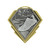 Diamond Cross Country Medal Gold/Silver