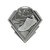 Diamond Cross Country Medal Silver/Silver