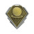Diamond Netball Medal Silver/Gold