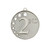 Hollow Star 2nd Place Medal Silver