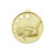 Hollow Star Series Golf Medal Gold
