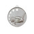 Hollow Star Series Golf Medal Silver