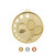 Hollow Star Tennis Medal