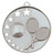 Hollow Star Tennis Medal Silver